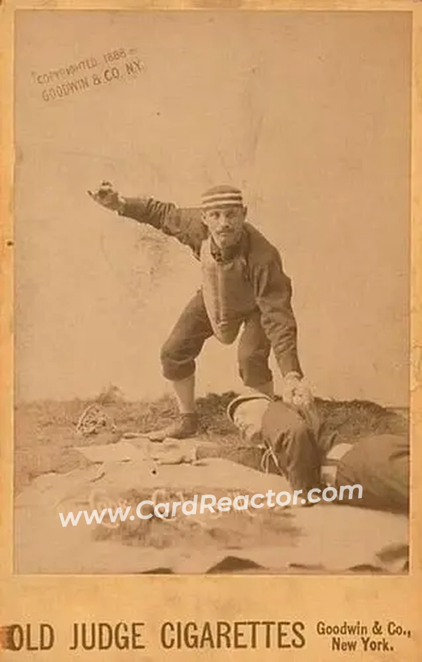 1887-89 Old Judge Cabinets (N173) #NNO - Paul Cook - Louisville Colonels - Front
