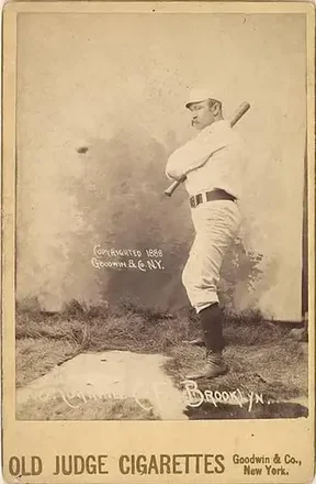 1887-89 Old Judge Cabinets (N173) #NNO - John Corkhill - Brooklyn Bridegrooms