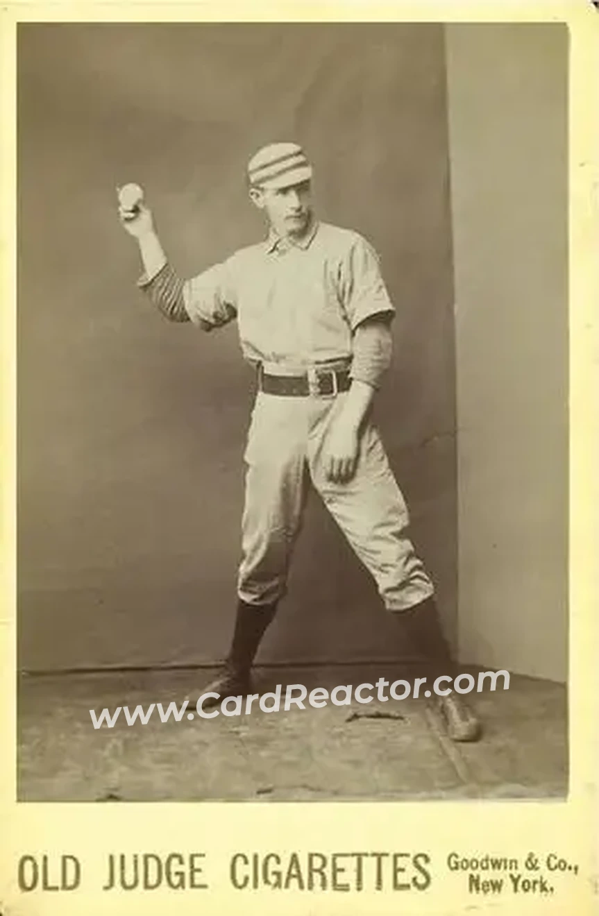 1887-89 Old Judge Cabinets (N173) #NNO - Ed Daily - Washington Nationals - Front 1887-89 Old Judge Cabinets (N173) #NNO - Ed Daily - Washington Nationals - Front