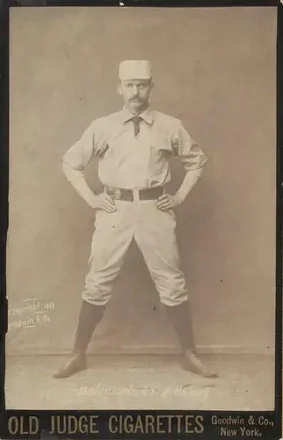 1887-89 Old Judge Cabinets (N173) #NNO - Abner Dalrymple - Pittsburgh Alleghenys 1887-89 Old Judge Cabinets (N173) #NNO - Abner Dalrymple - Pittsburgh Alleghenys