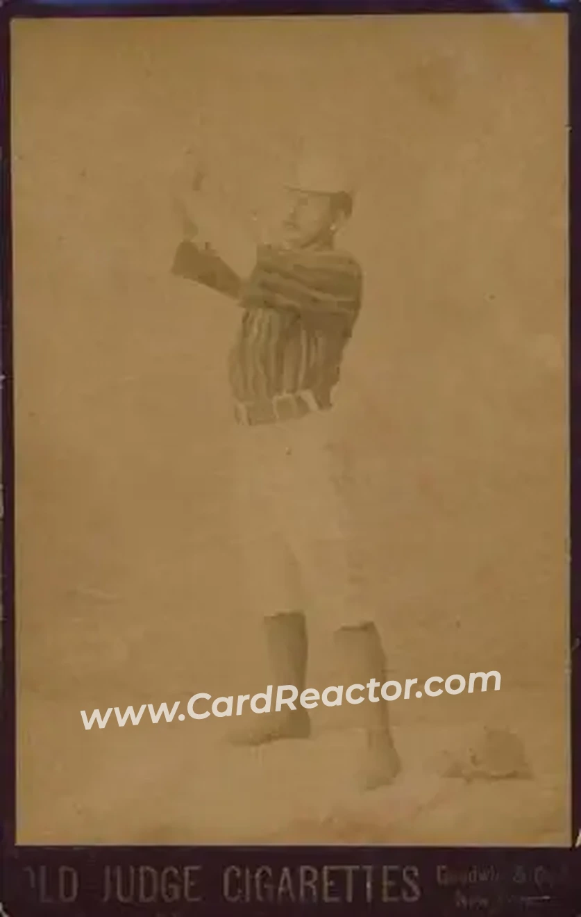 1887-89 Old Judge Cabinets (N173) #NNO - Tom Deasley - New York Giants