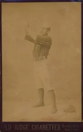 1887-89 Old Judge Cabinets (N173) #NNO - Tom Deasley - New York Giants