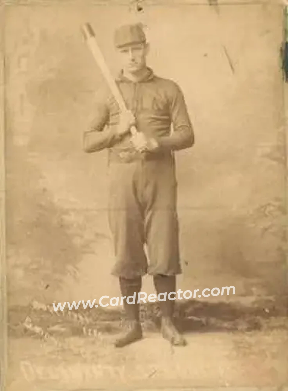 1887-89 Old Judge Cabinets (N173) #NNO - Ed Delahanty - Philadelphia Quakers - Front