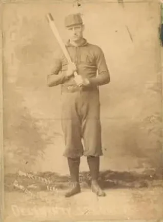 1887-89 Old Judge Cabinets (N173) #NNO - Ed Delahanty - Philadelphia Quakers