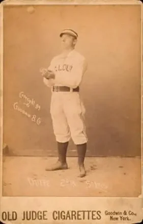 1887-89 Old Judge Cabinets (N173) #NNO - Home Run Duffee - St. Louis Browns
