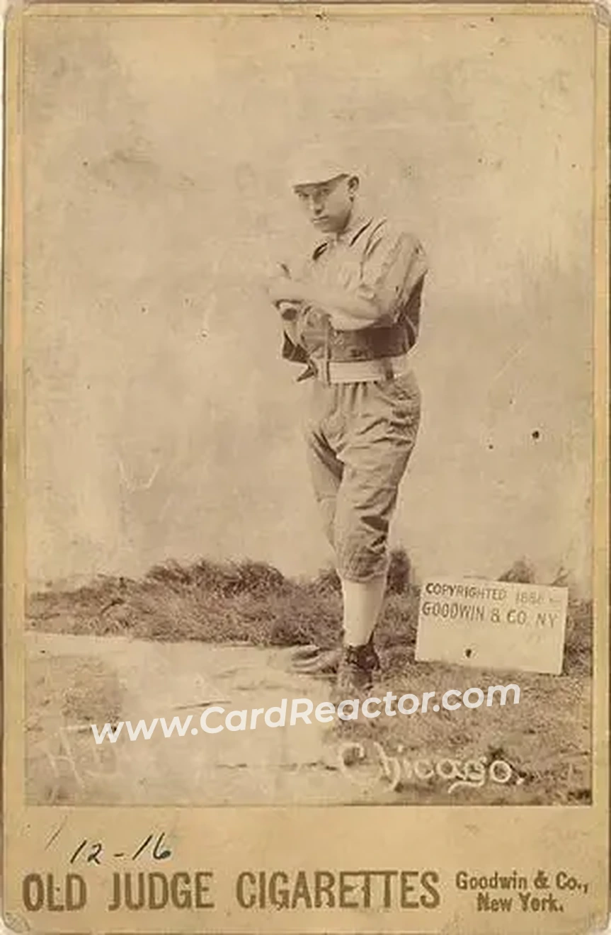 1887-89 Old Judge Cabinets (N173) #NNO - Hugh Duffy - Chicago White Stockings - Front