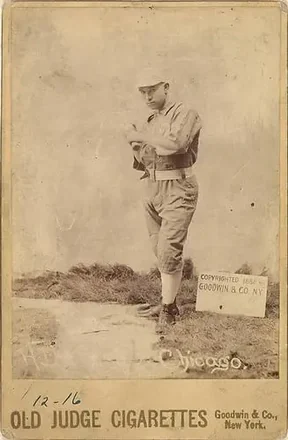 1887-89 Old Judge Cabinets (N173) #NNO - Hugh Duffy - Chicago White Stockings