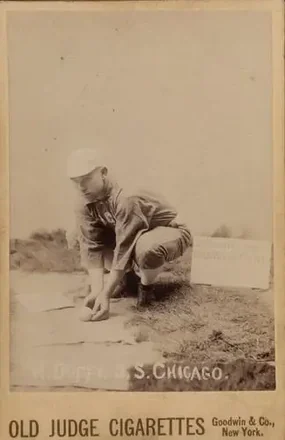 1887-89 Old Judge Cabinets (N173) #NNO - Hugh Duffy - Chicago White Stockings