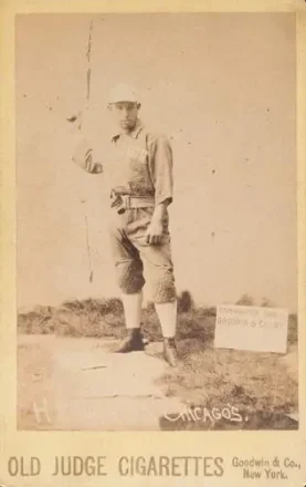 1887-89 Old Judge Cabinets (N173) #NNO - Hugh Duffy - Chicago White Stockings