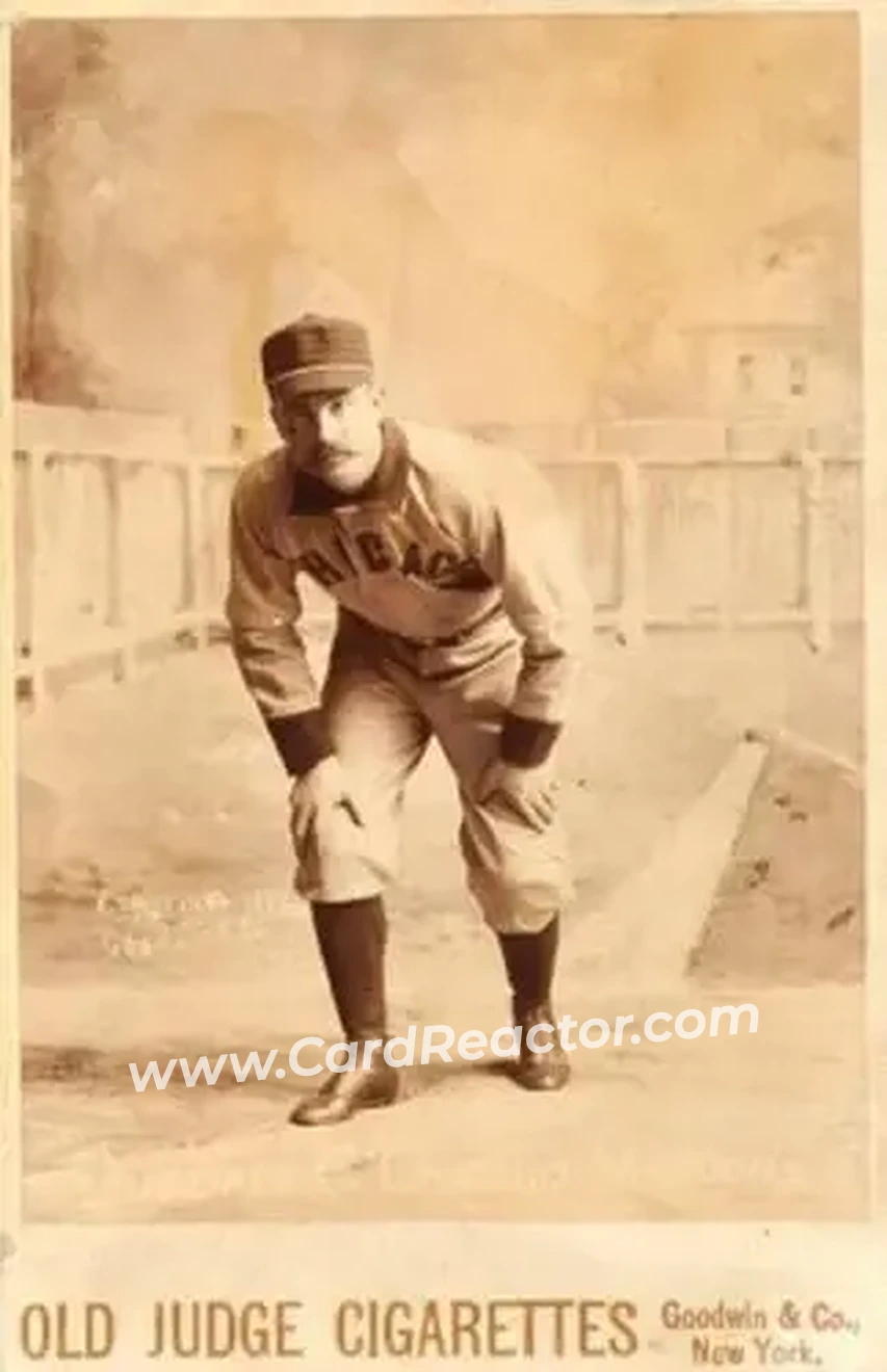 1887-89 Old Judge Cabinets (N173) #NNO - Dan Dugdale - Chicago Maroons - Front