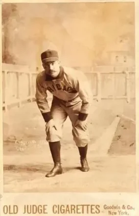 1887-89 Old Judge Cabinets (N173) #NNO - Dan Dugdale - Chicago Maroons