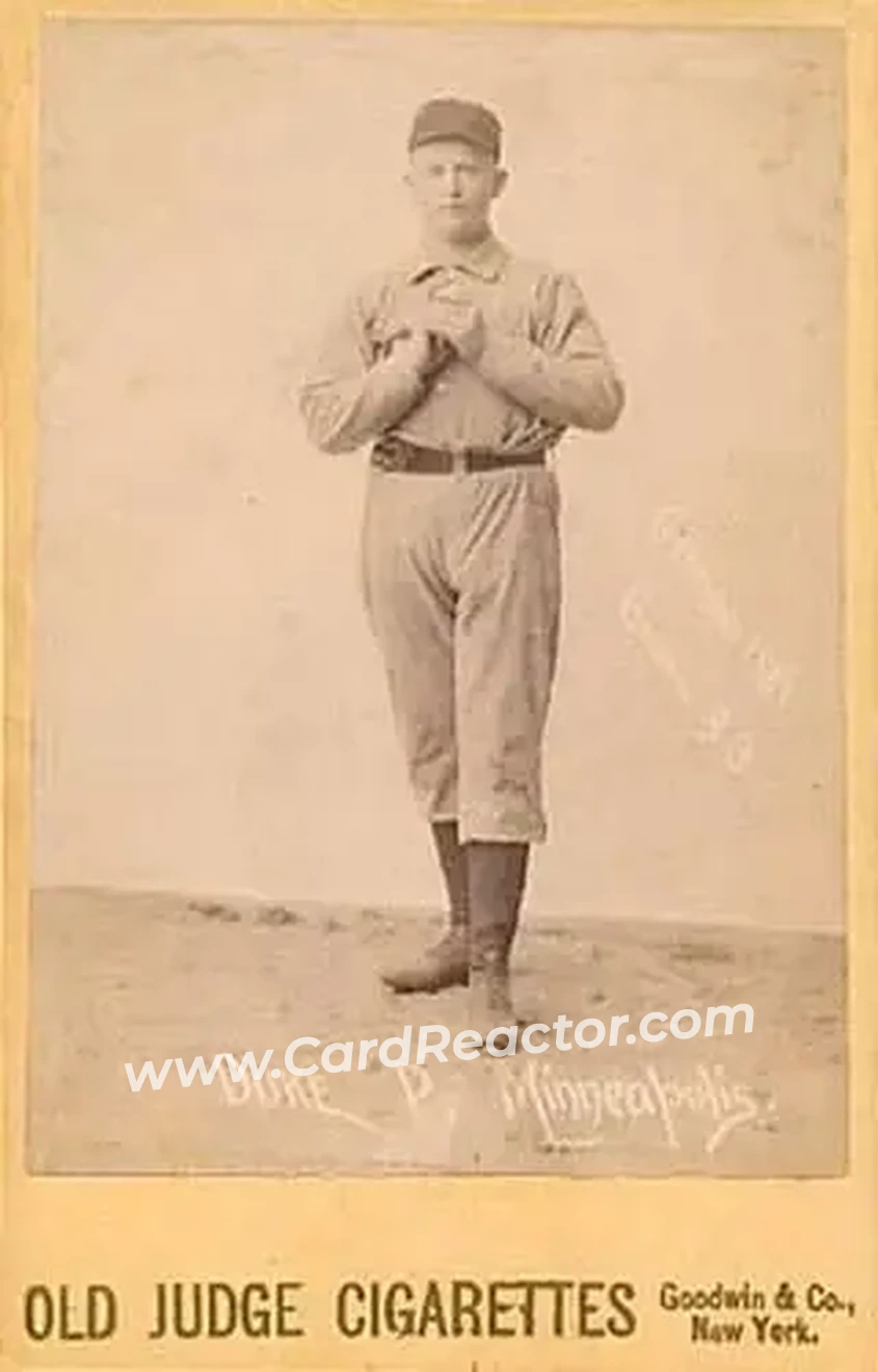 1887-89 Old Judge Cabinets (N173) #NNO - Martin Duke - Minneapolis Millers - Front