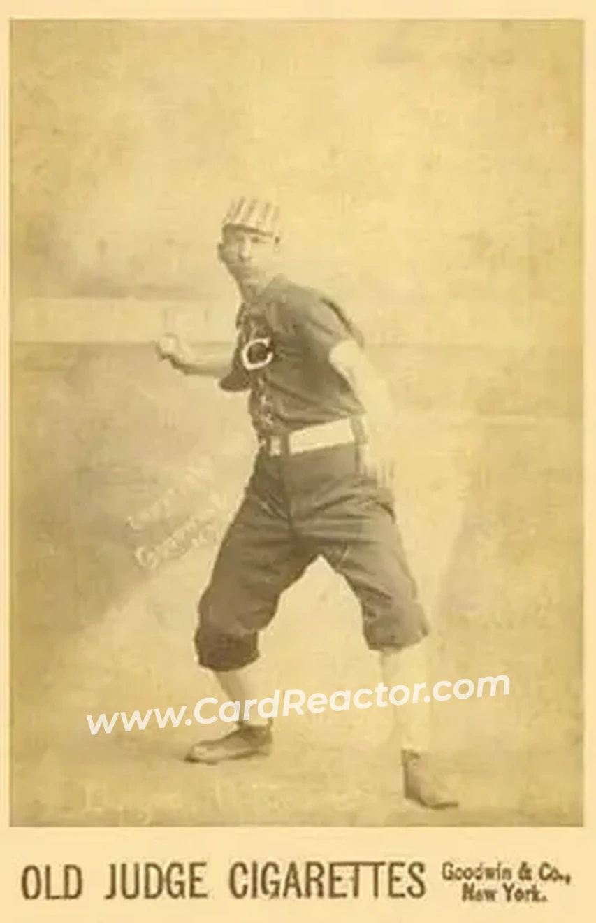1887-89 Old Judge Cabinets (N173) #NNO - Jesse Duryea - Cincinnati Red Stockings - Front