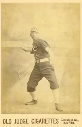 1887-89 Old Judge Cabinets (N173) #NNO - Jesse Duryea - Cincinnati Red Stockings