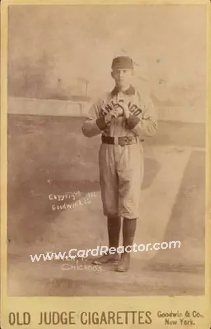 1887-89 Old Judge Cabinets (N173) #NNO - Frank Dwyer - Chicago White Stockings - Front