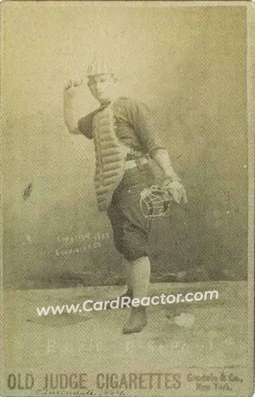 1887-89 Old Judge Cabinets (N173) #NNO - Billy Earle - St. Paul Apostles - Front