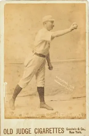 1887-89 Old Judge Cabinets (N173) #NNO - Buck Ewing - New York Giants