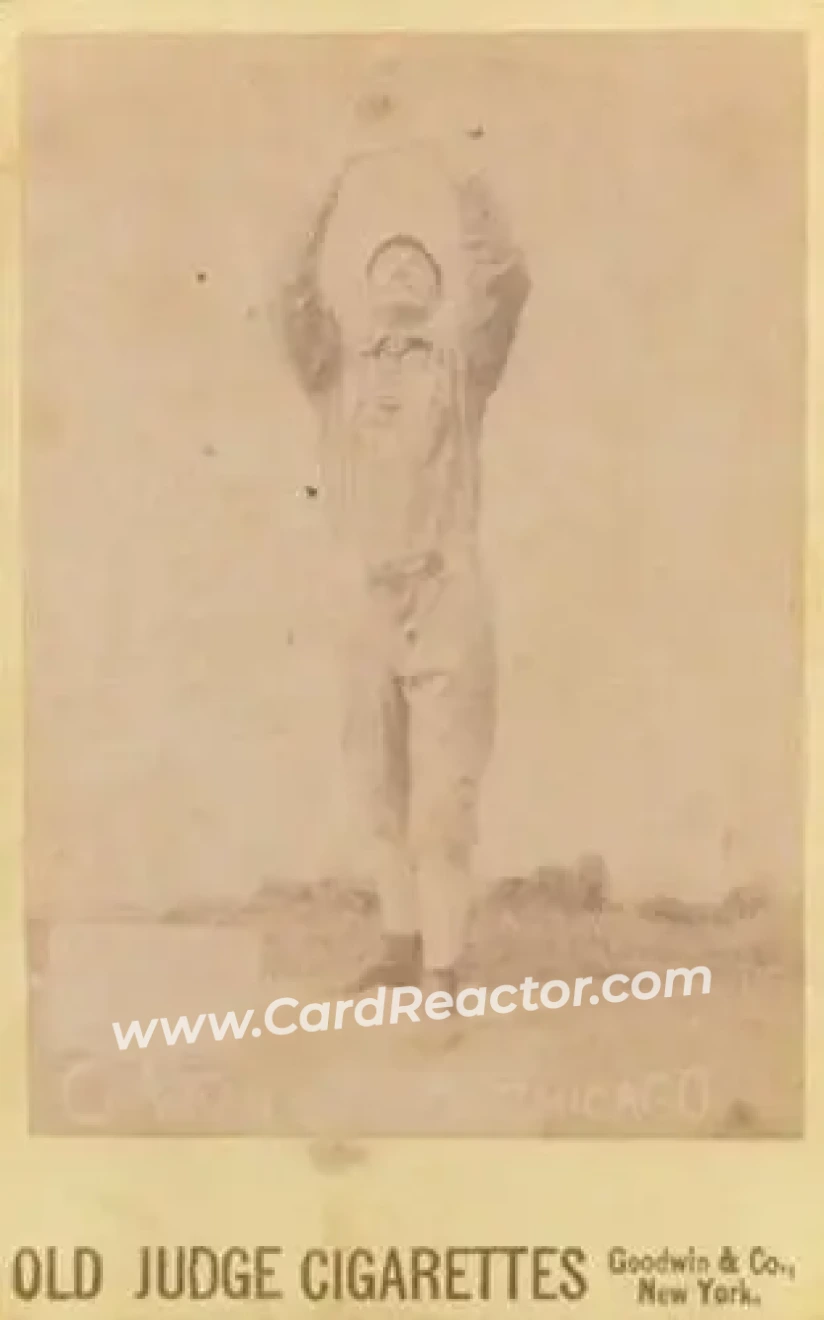 1887-89 Old Judge Cabinets (N173) #NNO - Duke Farrell - Chicago White Stockings - Front