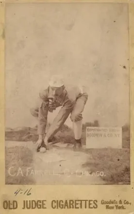 1887-89 Old Judge Cabinets (N173) #NNO - Duke Farrell - Chicago White Stockings