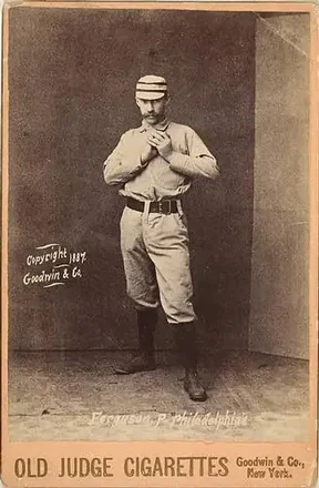 1887-89 Old Judge Cabinets (N173) #NNO - Charlie Ferguson - Philadelphia Quakers
