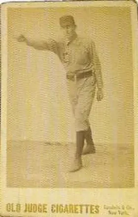 1887-89 Old Judge Cabinets (N173) #NNO - Thomas Flanigan - Cleveland Blues