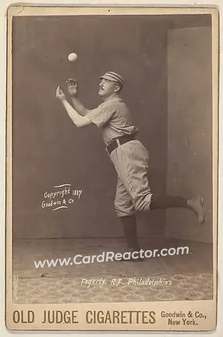 1887-89 Old Judge Cabinets (N173) #NNO - Jim Fogarty - Philadelphia Quakers - Front