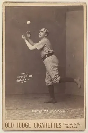 1887-89 Old Judge Cabinets (N173) #NNO - Jim Fogarty - Philadelphia Quakers