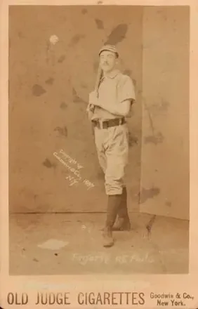 1887-89 Old Judge Cabinets (N173) #NNO - Jim Fogarty - Philadelphia Quakers