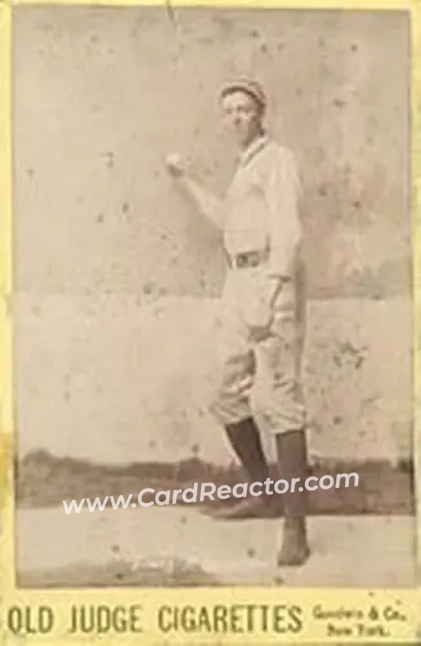 1887-89 Old Judge Cabinets (N173) #NNO - Dave Foutz - Brooklyn Bridegrooms - Front