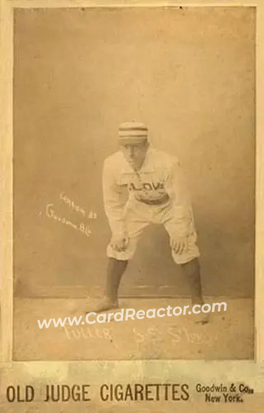 1887-89 Old Judge Cabinets (N173) #NNO - Shorty Fuller - St. Louis Browns - Front