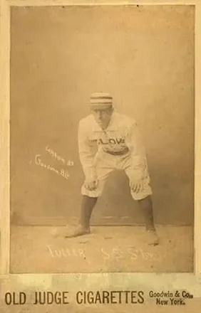 1887-89 Old Judge Cabinets (N173) #NNO - Shorty Fuller - St. Louis Browns