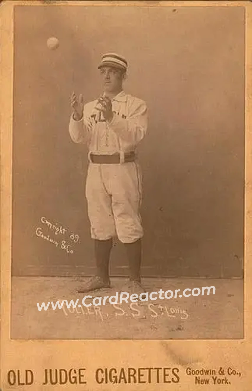 1887-89 Old Judge Cabinets (N173) #NNO - Shorty Fuller - St. Louis Browns - Front
