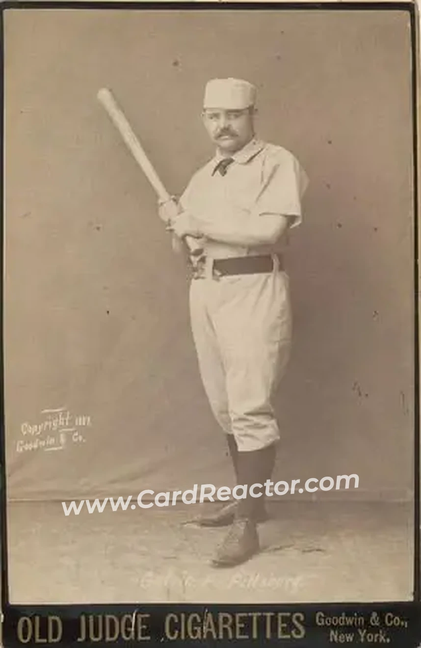 1887-89 Old Judge Cabinets (N173) #NNO - Pud Galvin - Pittsburgh Alleghenys - Front