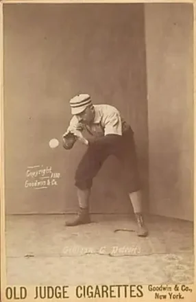 1887-89 Old Judge Cabinets (N173) #NNO - Barney Gilligan - Detroit Wolverines