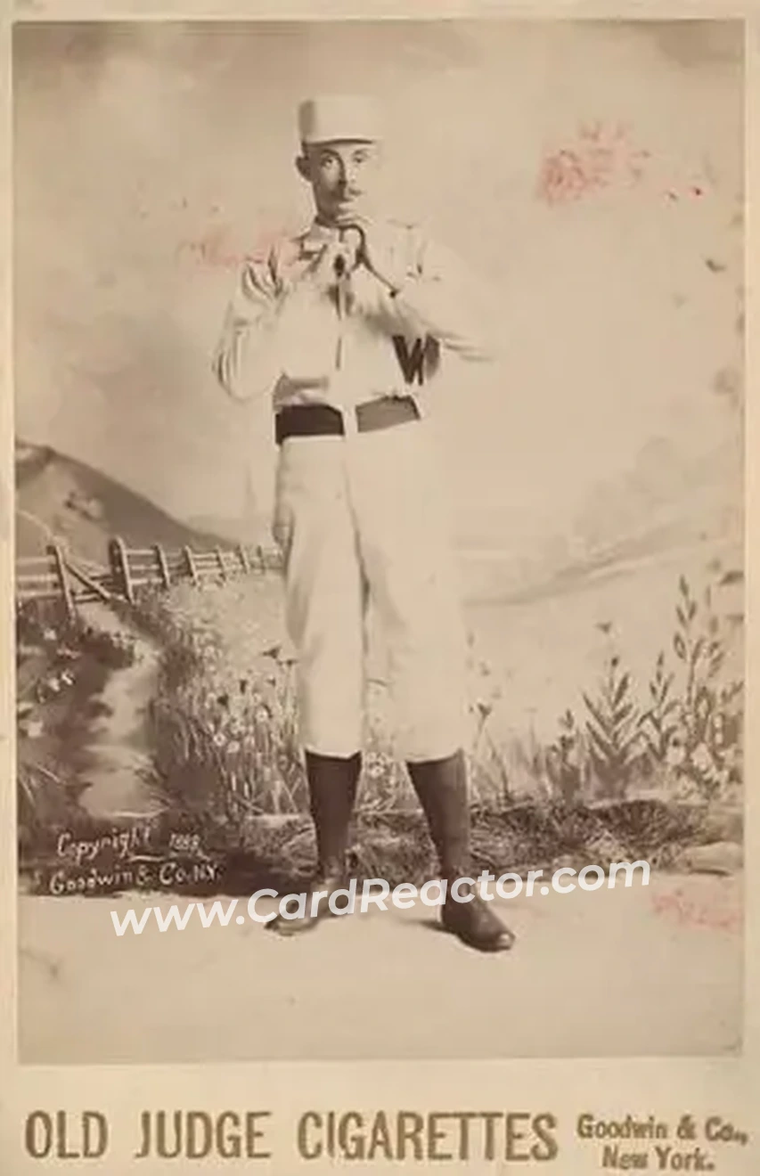 1887-89 Old Judge Cabinets (N173) #NNO - Frank Gilmore - Washington Nationals - Front 1887-89 Old Judge Cabinets (N173) #NNO - Frank Gilmore - Washington Nationals - Front