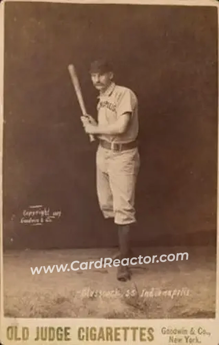 1887-89 Old Judge Cabinets (N173) #NNO - Jack Glasscock - Indianapolis Hoosiers - Front