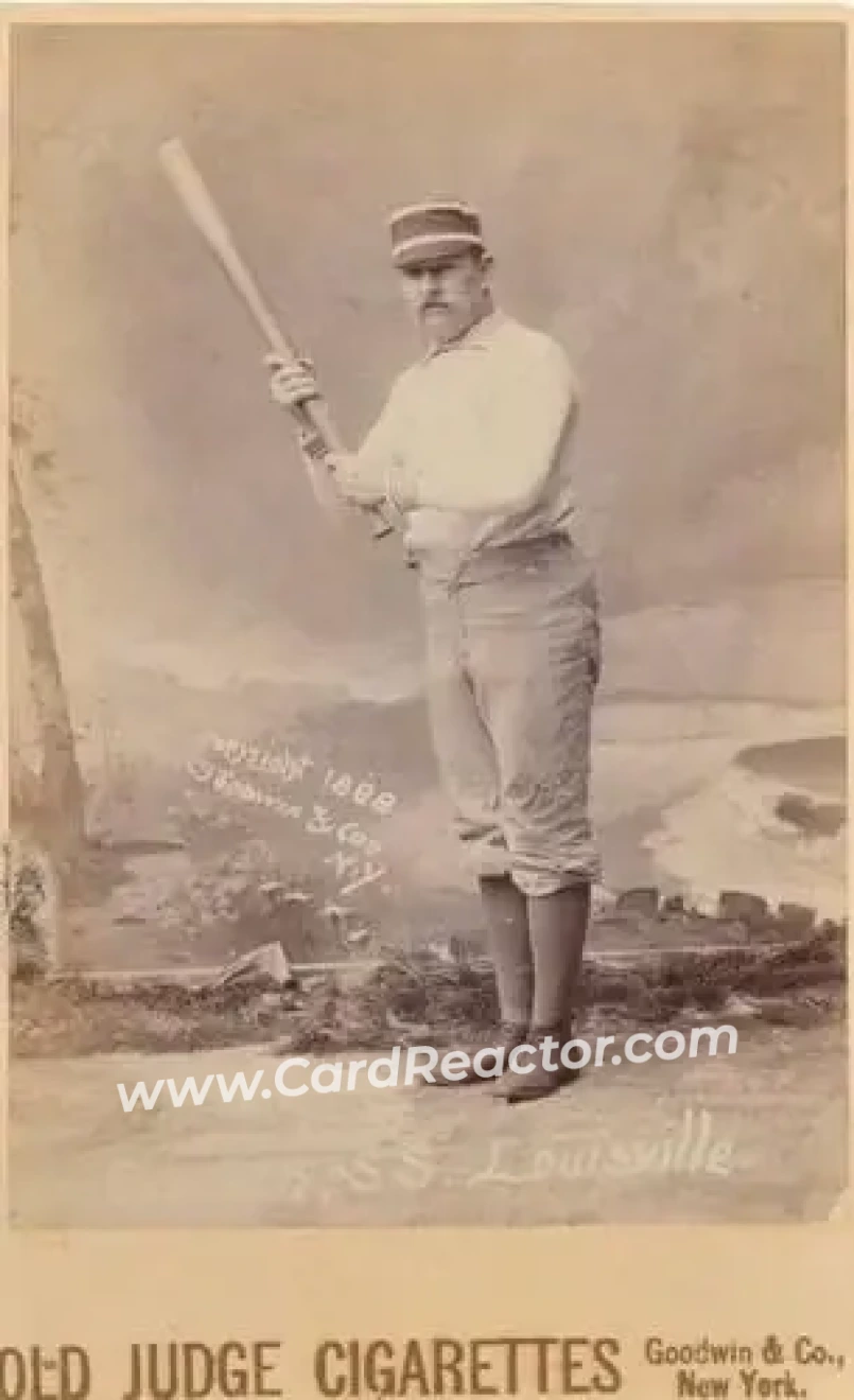 1887-89 Old Judge Cabinets (N173) #NNO - Bill Gleason - Louisville Colonels - Front