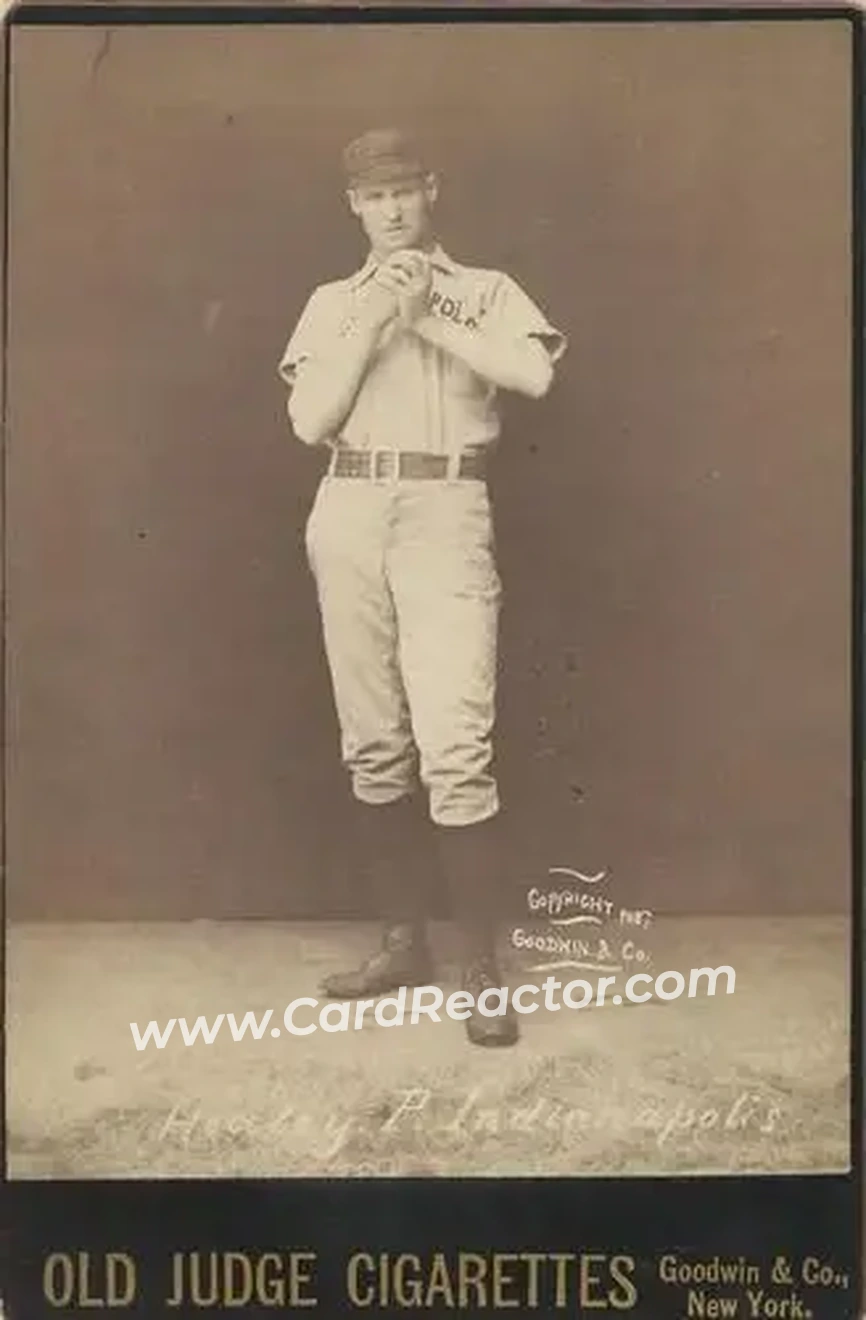 1887-89 Old Judge Cabinets (N173) #NNO - John Healy - Indianapolis Hoosiers - Front