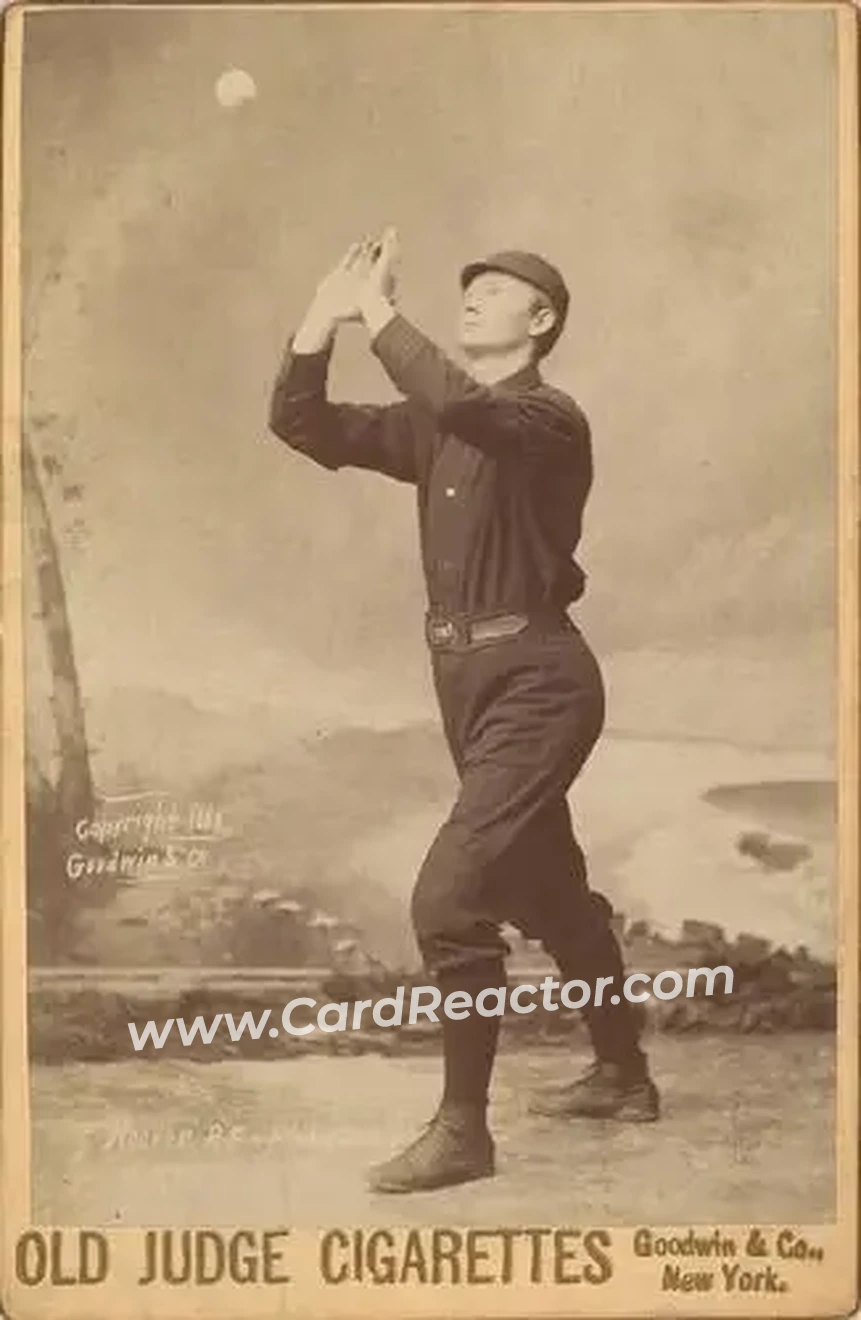 1887-89 Old Judge Cabinets (N173) #NNO - Buster Hoover - Philadelphia Quakers - Front