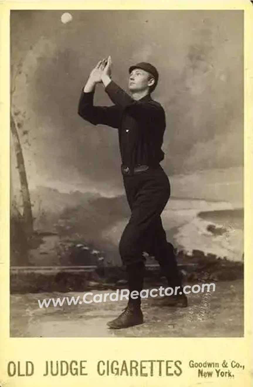 1887-89 Old Judge Cabinets (N173) #NNO - Buster Hoover - Philadelphia Quakers - Front