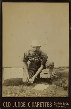 1887-89 Old Judge Cabinets (N173) #NNO - Charles Hoover - Chicago Maroons