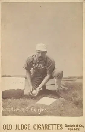 1887-89 Old Judge Cabinets (N173) #NNO - Charles Hoover - Chicago Maroons