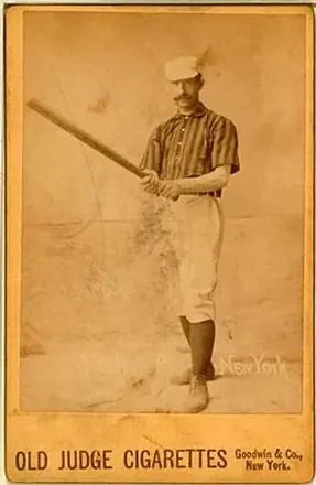 1887-89 Old Judge Cabinets (N173) #NNO - Tim Keefe - New York Giants