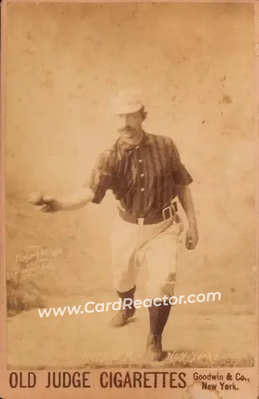 1887-89 Old Judge Cabinets (N173) #NNO - Tim Keefe - New York Giants