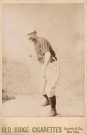 1887-89 Old Judge Cabinets (N173) #NNO - Tim Keefe - New York Giants