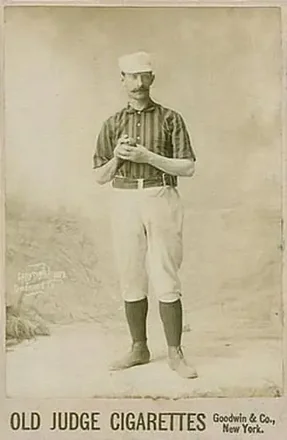 1887-89 Old Judge Cabinets (N173) #NNO - Tim Keefe - New York Giants