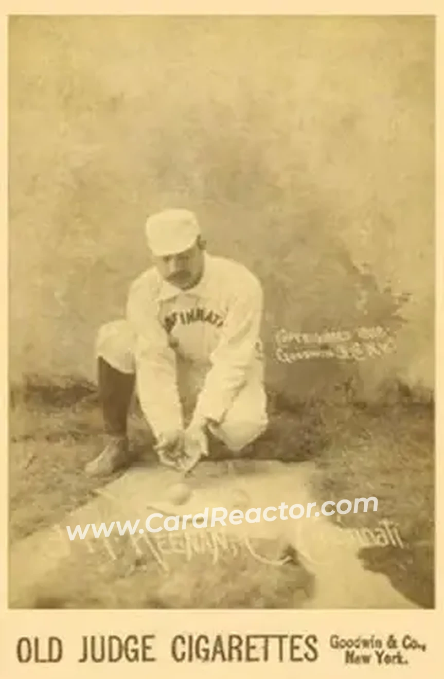 1887-89 Old Judge Cabinets (N173) #NNO - Jim Keenan - Cincinnati Red Stockings - Front