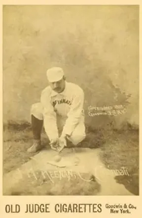 1887-89 Old Judge Cabinets (N173) #NNO - Jim Keenan - Cincinnati Red Stockings