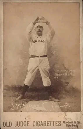 1887-89 Old Judge Cabinets (N173) #NNO - Jim Keenan - Cincinnati Red Stockings