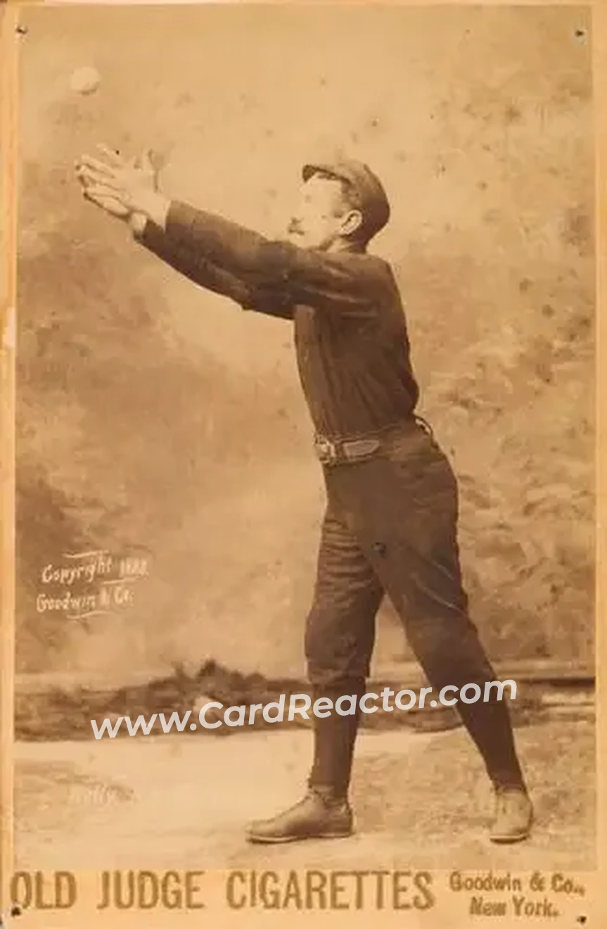 1887-89 Old Judge Cabinets (N173) #NNO - Charles Kelly - Philadelphia Quakers